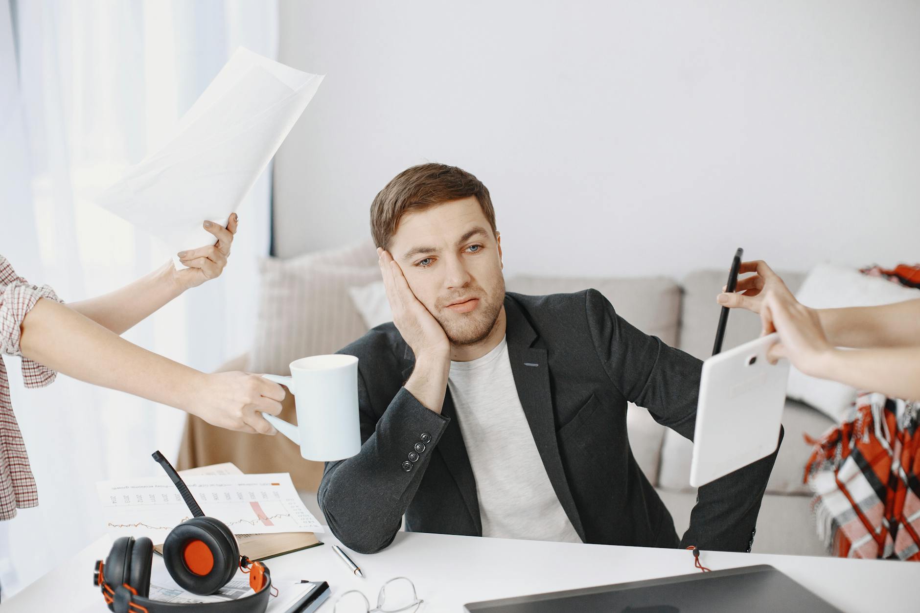 businessman experiencing burnout what to expect during adhd assessment